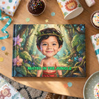 The book as a gift on a table