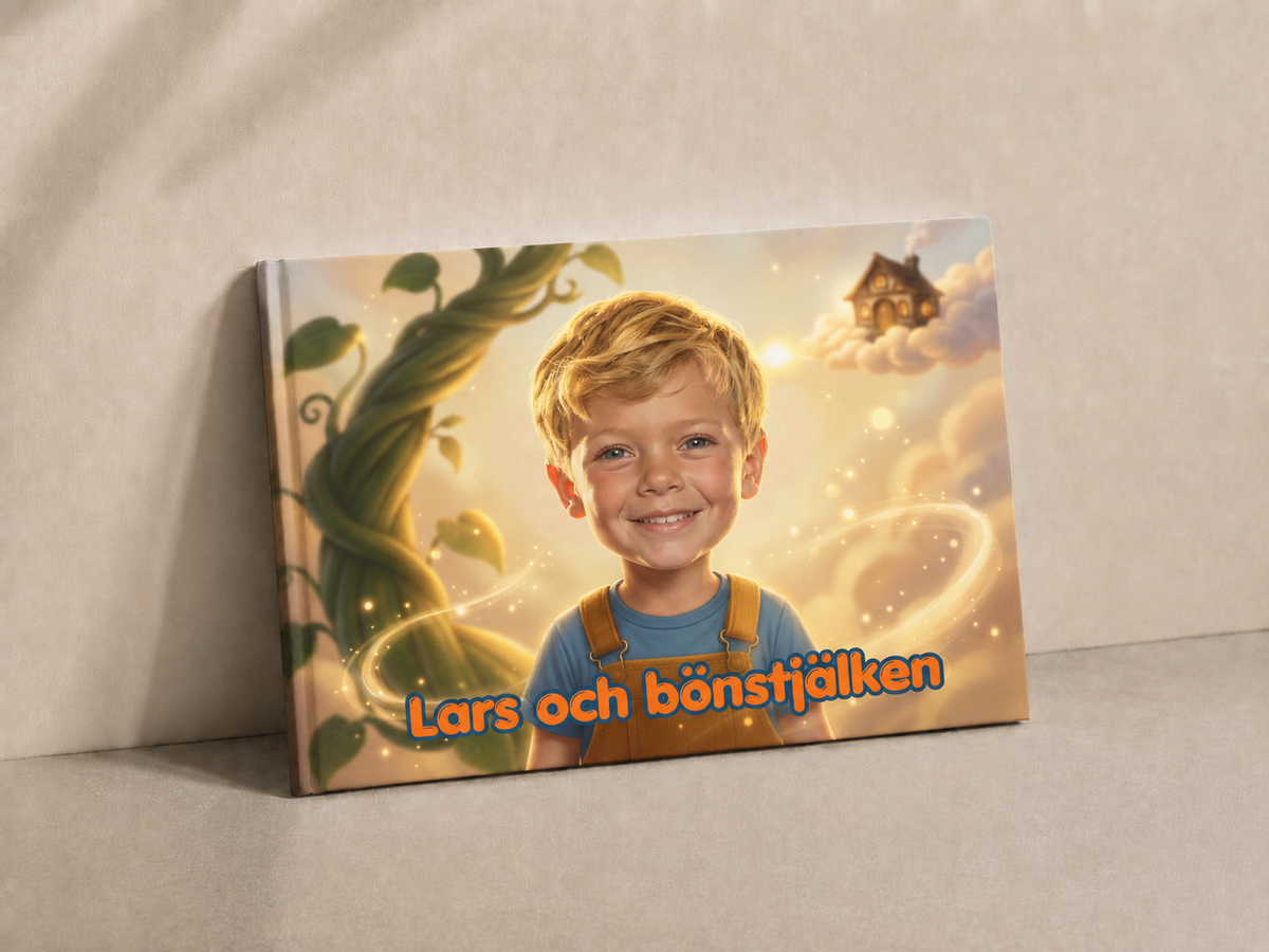 Din pojke som Jack och bönstjälken